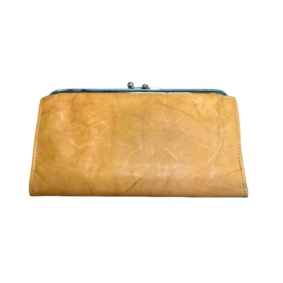 Vintage Princess Gardner Fold Clutch Wallet Tan Full Grain Cowhide. Coin purse - Picture 2 of 4